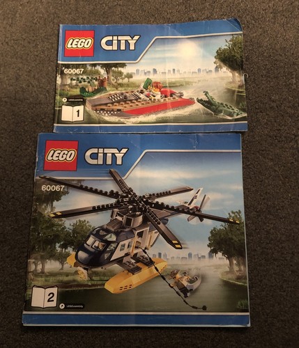 Lego city set 60067 helicopter - city,