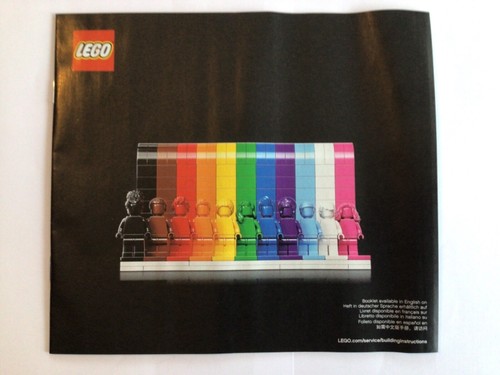 Lego instruction booklet - -,