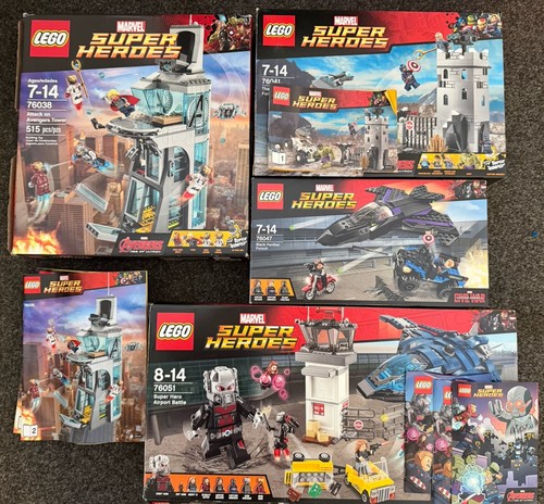 Lego superheroes marvel boxes - superheroes,