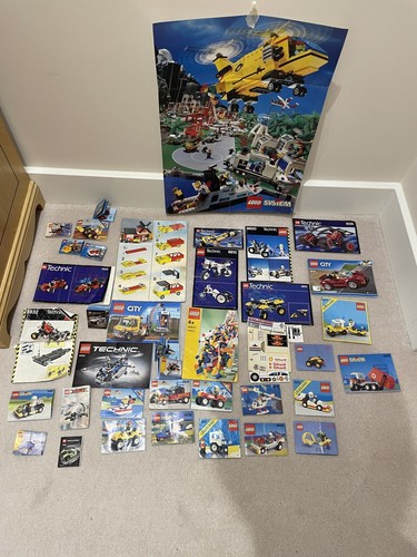 Large joblot lego instruction - joblot,