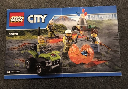Lego city 60120 volcano - city,