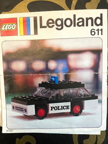Lego legoland set - lego, police