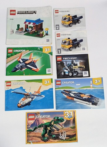 Lego instruction manuals job - manuals,