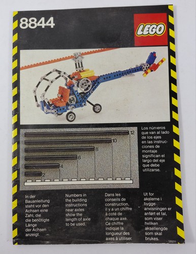 Vintage lego set 8844 - vintage,