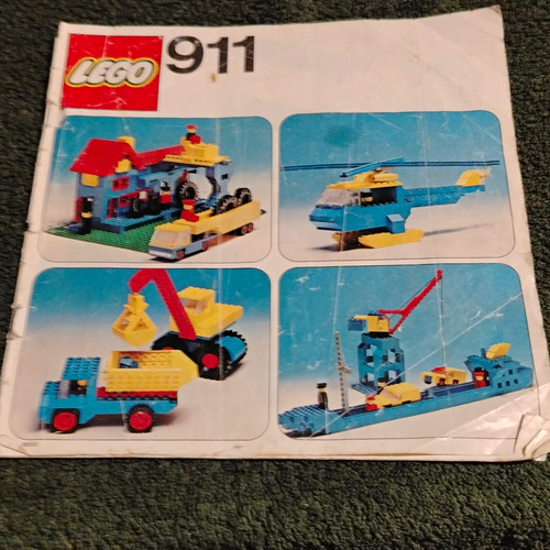 Vintage lego instruction - vintage,
