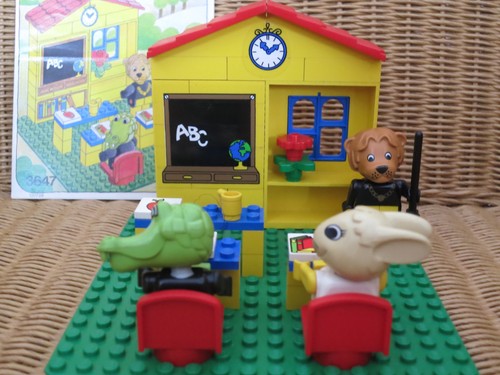 Lego fabuland school - fabuland, room