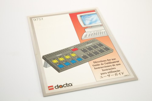 Vintage lego dacta instruction - vintage,