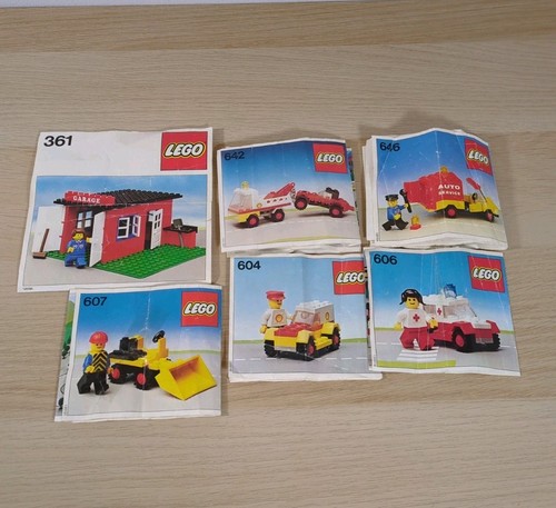 Vintage lego instructions - vintage,