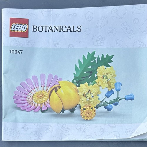 Lego botanicals instruction - lego,