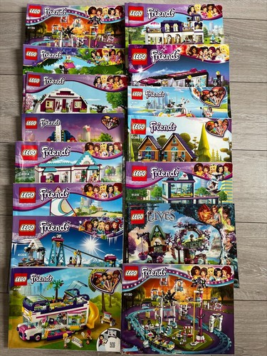 Lego friends manuals - friends,