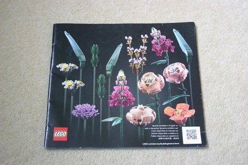 Lego icons flower bouquet set - flower,