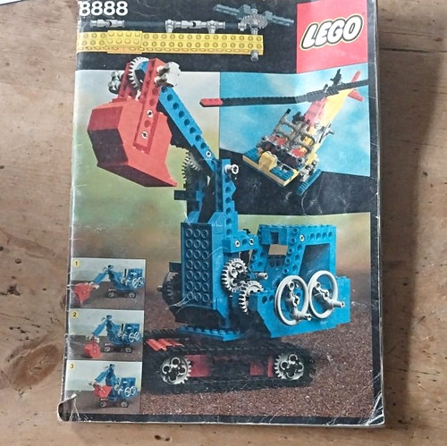 Lego 8888 instruction manual - 8888,