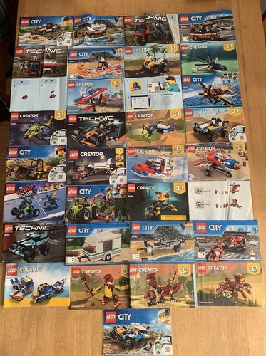 Lego instruction manuals - 33,