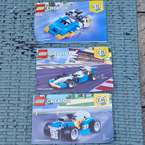 Lego creator set 31072 - set, race